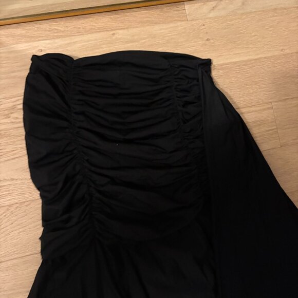 NWT Maygel Coronel Karmairi Maxi Skirt Black One Size - Picture 4 of 7